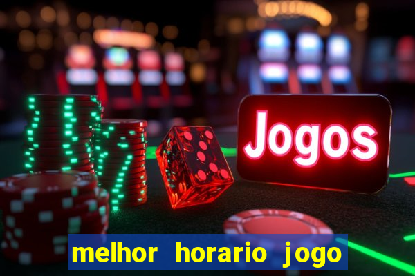 melhor horario jogo fortune rabbit